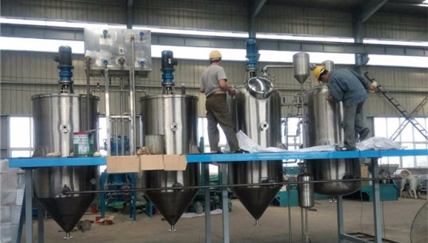 Choose professional Small Sunflower Seed Oil Refinery Line